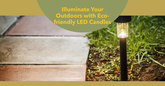 Battery-powered LED Candles: A Sneak Peek into Eco-friendly Outdoor Lights