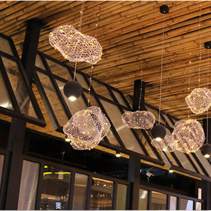 Nordic Hollow cloud Chandeliers for Hotel Hall Restaurant Bar