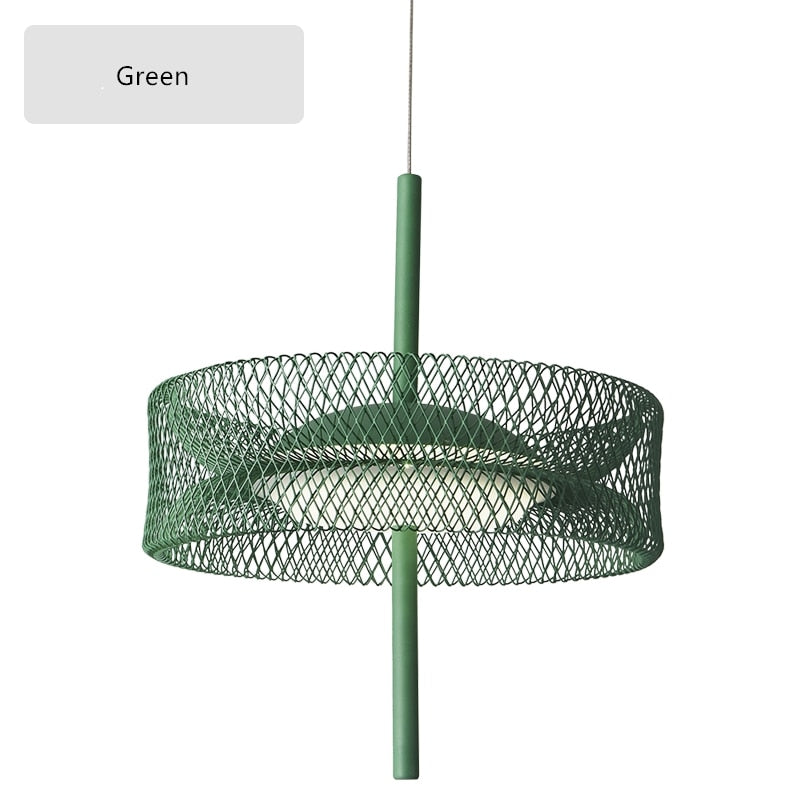 Nordic Iron Net Pendant Light For Living Dining Room