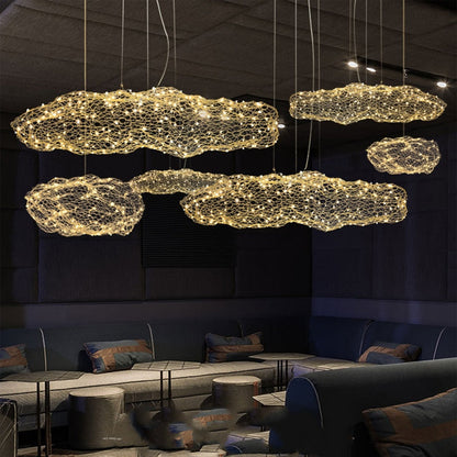 Nordic Hollow cloud Chandeliers for Hotel Hall Restaurant Bar
