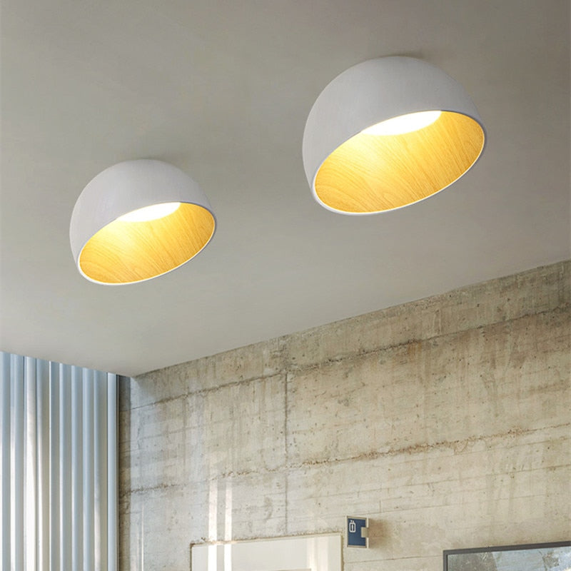 Black White Wood Ceiling Light Spain Designer Light Fixture