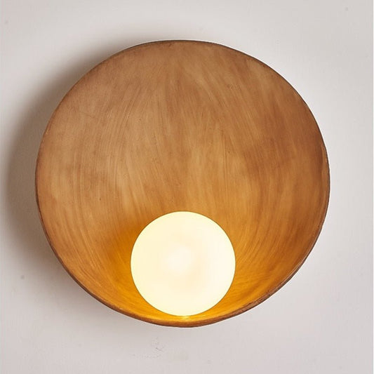Chinese Style Shell Resin Wall-mounted Wall Lighting - Querencian