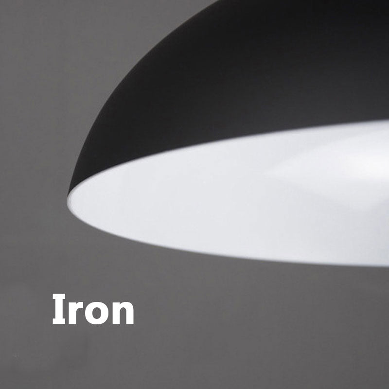 E27 Modern LED Iron Oak Pendant Lights - Querencian