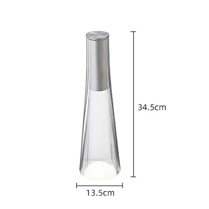 Glass LED touch switch dimming table lamp - Querencian