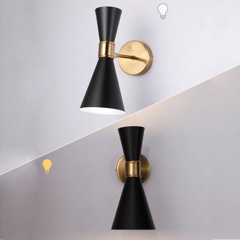 Golden LED Wall Lamps Lighting House Decoration - Querencian