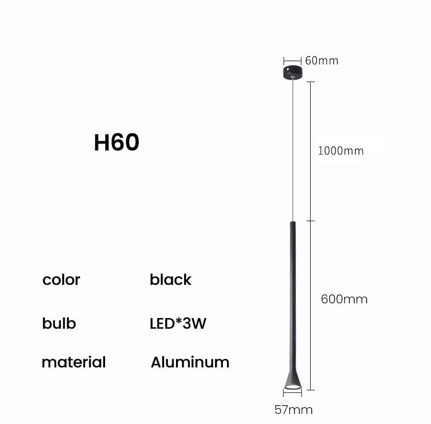 Home Indoor Line LED Pendant Light - Querencian