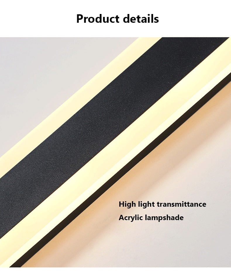 IP65 Waterproof Long Strip LED Wall Lights - Querencian
