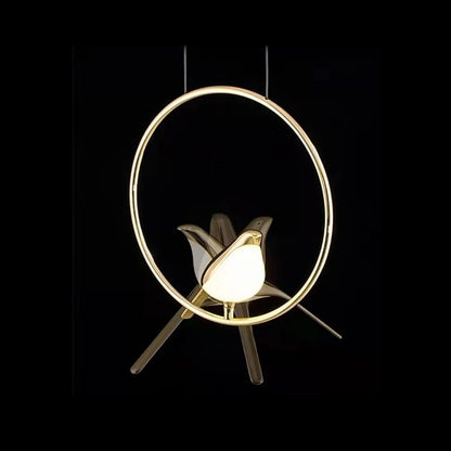 LED Magpie Bird Pendant Lights - Querencian