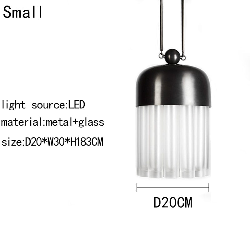 Luxury Glass Room Decor LED Pendant Light - Querencian