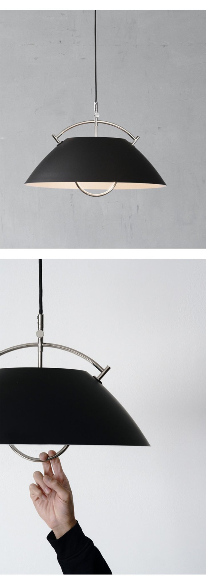 Minimalist Italian Design Metal Danish Pendant Lights - Querencian