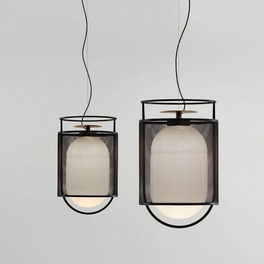 Modern Chinese Brief Glass Pendant Lighting - Querencian