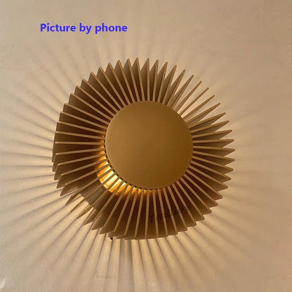 Modern Decorative Aluminum Wall Sconce Scattered Light - Querencian