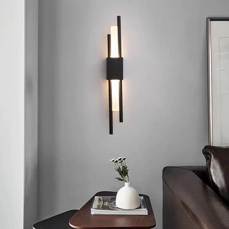 Modern Stylish Acrylic Pipe LED Wall Lamp - Querencian