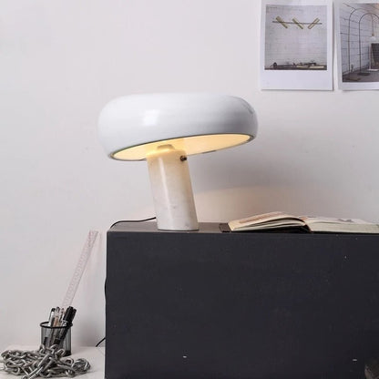 Mushroom Marble Snoopy Table Lamp Decor Lighting - Querencian