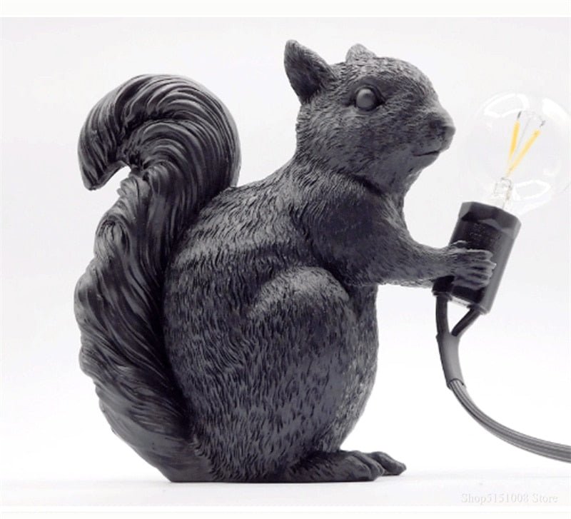 Nordic Cute Squirrel Designer Decoration Night Lamp - Querencian