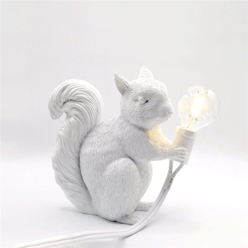 Nordic Cute Squirrel Designer Decoration Night Lamp - Querencian
