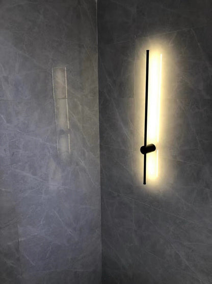 Nordic Simple Geometric Lines LED Wall Lamp - Querencian