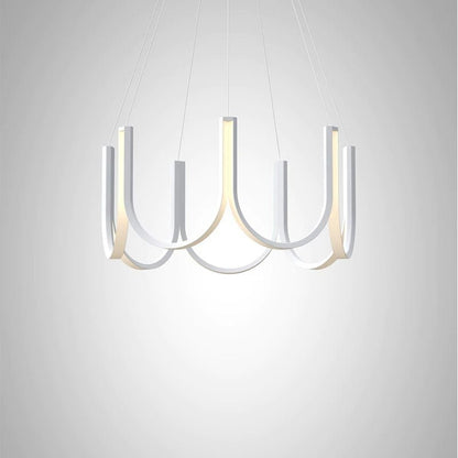 Postmodern Minimalist Led Chandelier for Living Room - Querencian