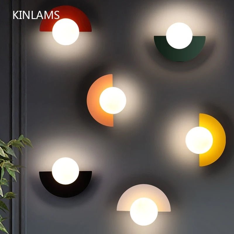 Simple Colored LED Wall Lamp Lighting - Querencian